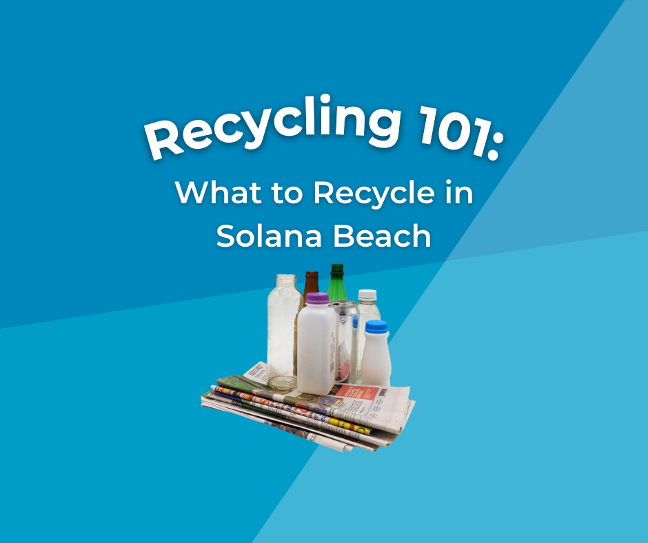 Recycling in Solana Beach