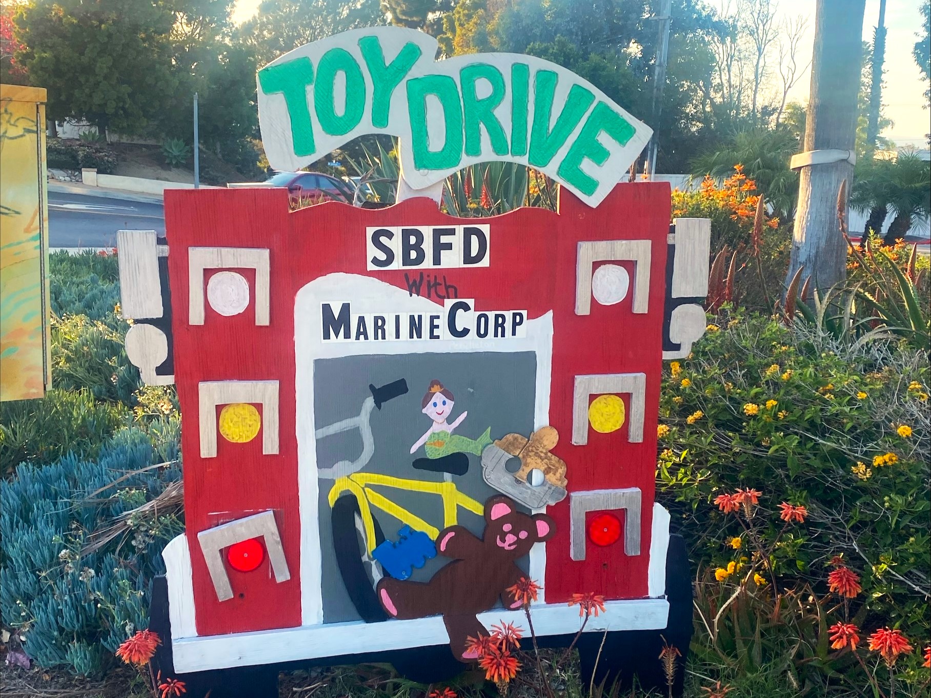 Solana Beach Fire Department Toy Drive