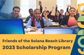 Friends of the Solana Beach Library   2025 Scholarship Program