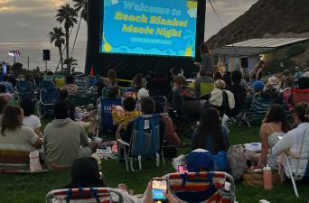 Beach Blanket Movie Night